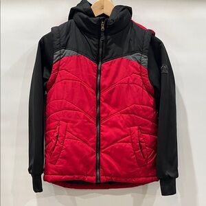 Pacific Trail Youth 10/12 Red and Black Jacket